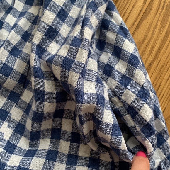 Fit & Flare Tie-Front Smocked Printed Mini Cami Dress - Picture 8 of 8